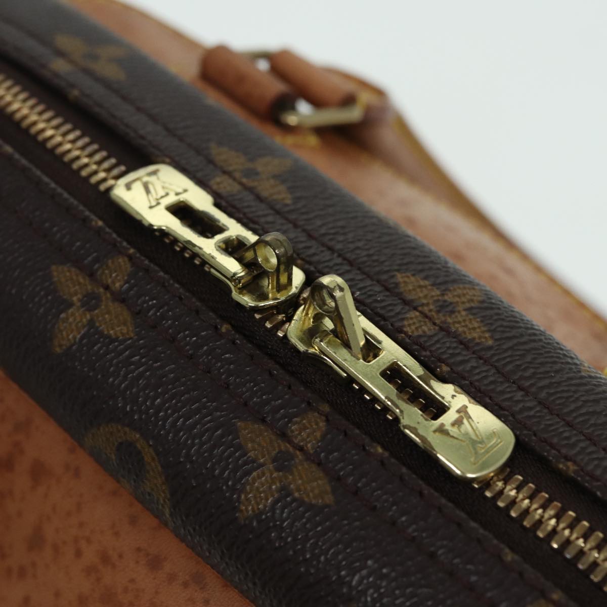 LOUIS VUITTON Monogram Deauville Hand Bag M47270 LV th5155