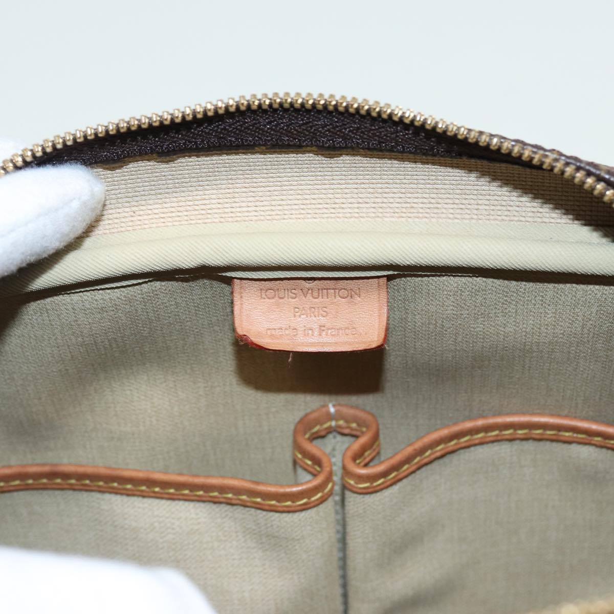 LOUIS VUITTON Monogram Deauville Hand Bag M47270 LV th5155