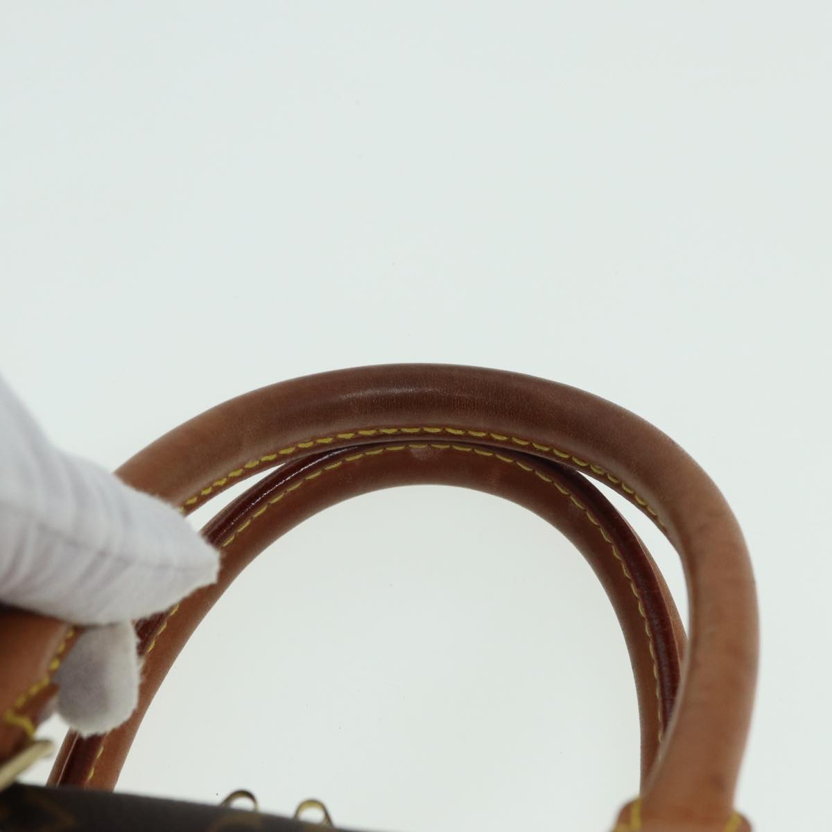 LOUIS VUITTON Monogram Deauville Hand Bag M47270 LV th5155