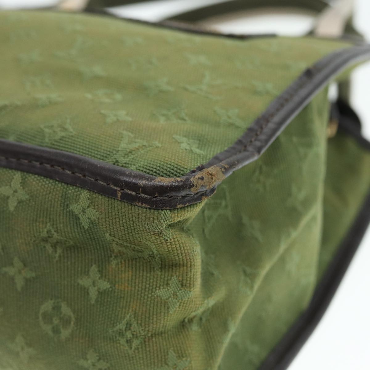 LOUIS VUITTON Monogram Mini Sac Catline Hand Bag TST Khaki M92327 LV th5235