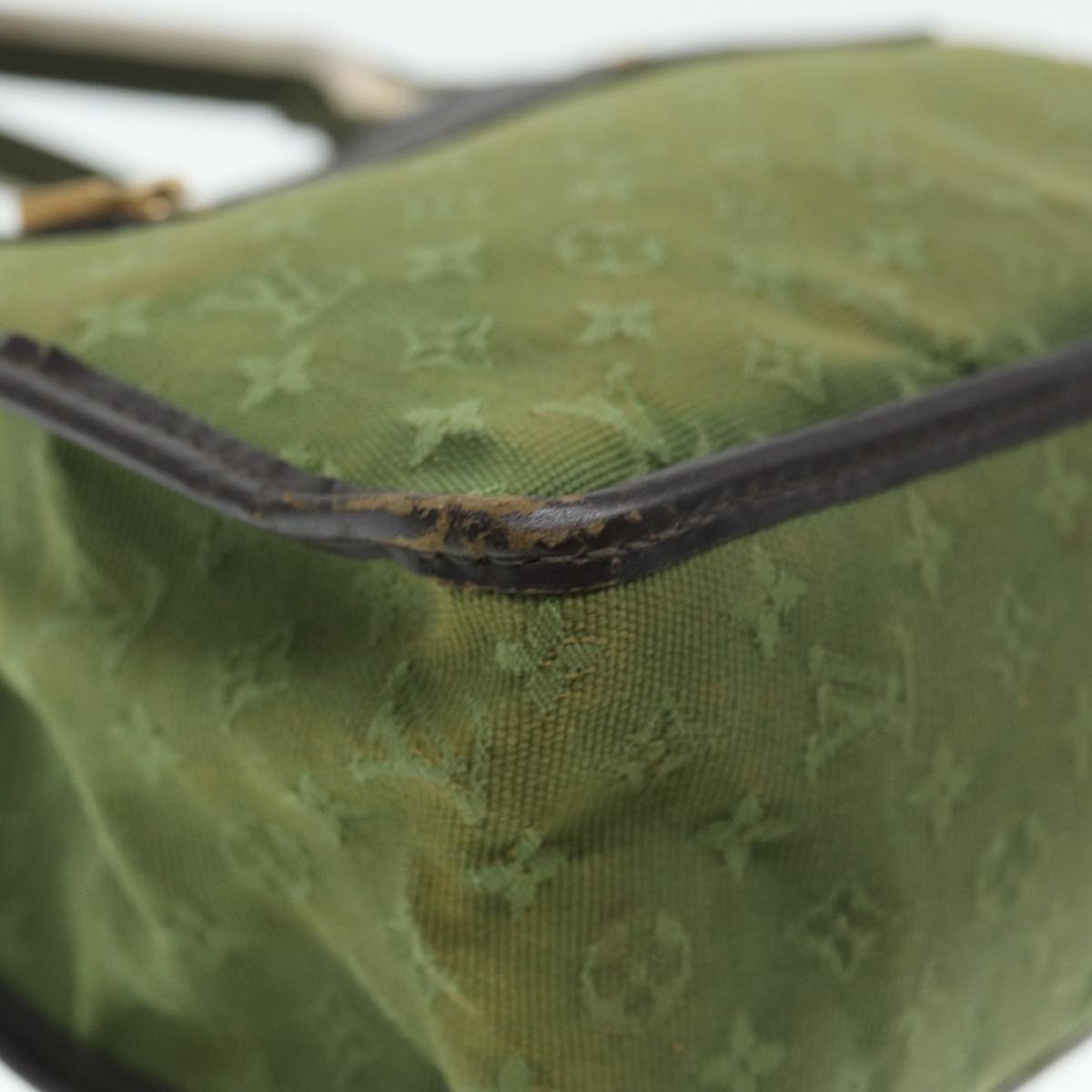 LOUIS VUITTON Monogram Mini Sac Catline Hand Bag TST Khaki M92327 LV th5235