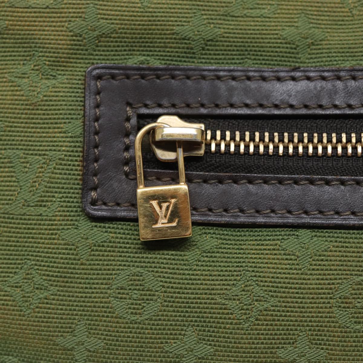 LOUIS VUITTON Monogram Mini Sac Catline Hand Bag TST Khaki M92327 LV th5235