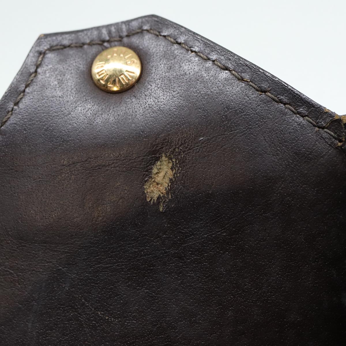 LOUIS VUITTON Monogram Mini Sac Catline Hand Bag TST Khaki M92327 LV th5235