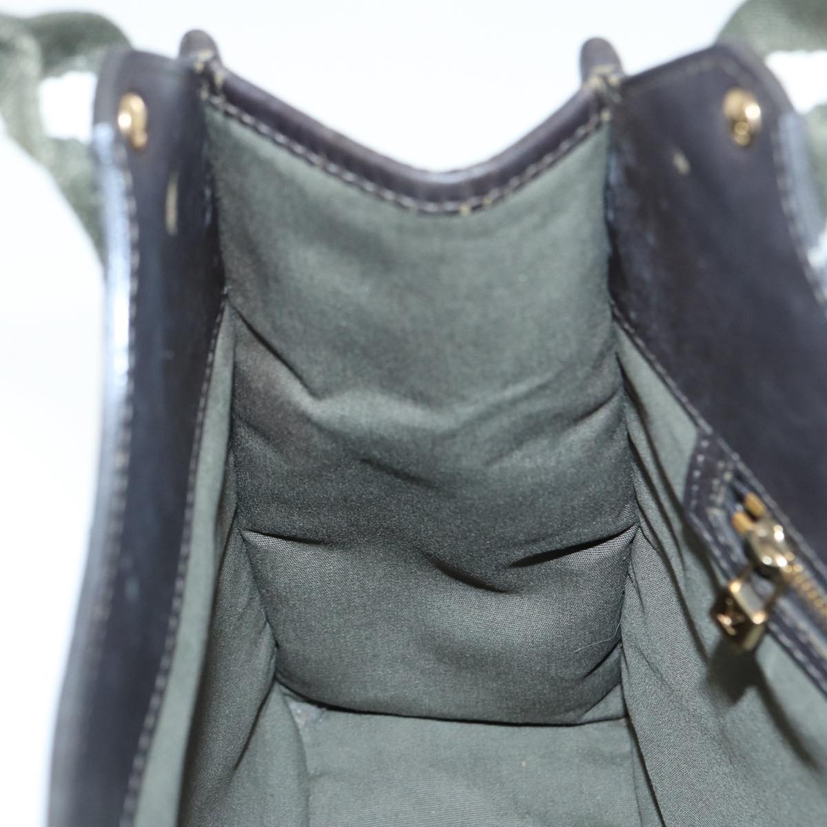LOUIS VUITTON Monogram Mini Sac Catline Hand Bag TST Khaki M92327 LV th5235