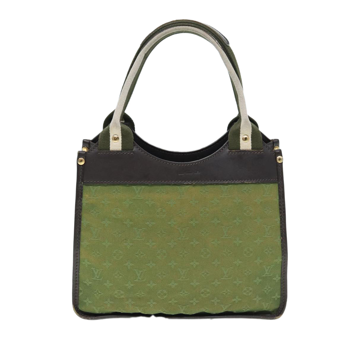 LOUIS VUITTON Monogram Mini Sac Catline Hand Bag TST Khaki M92327 LV th5235