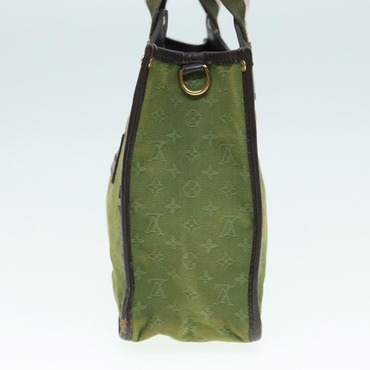 LOUIS VUITTON Monogram Mini Sac Catline Hand Bag TST Khaki M92327 LV th5235