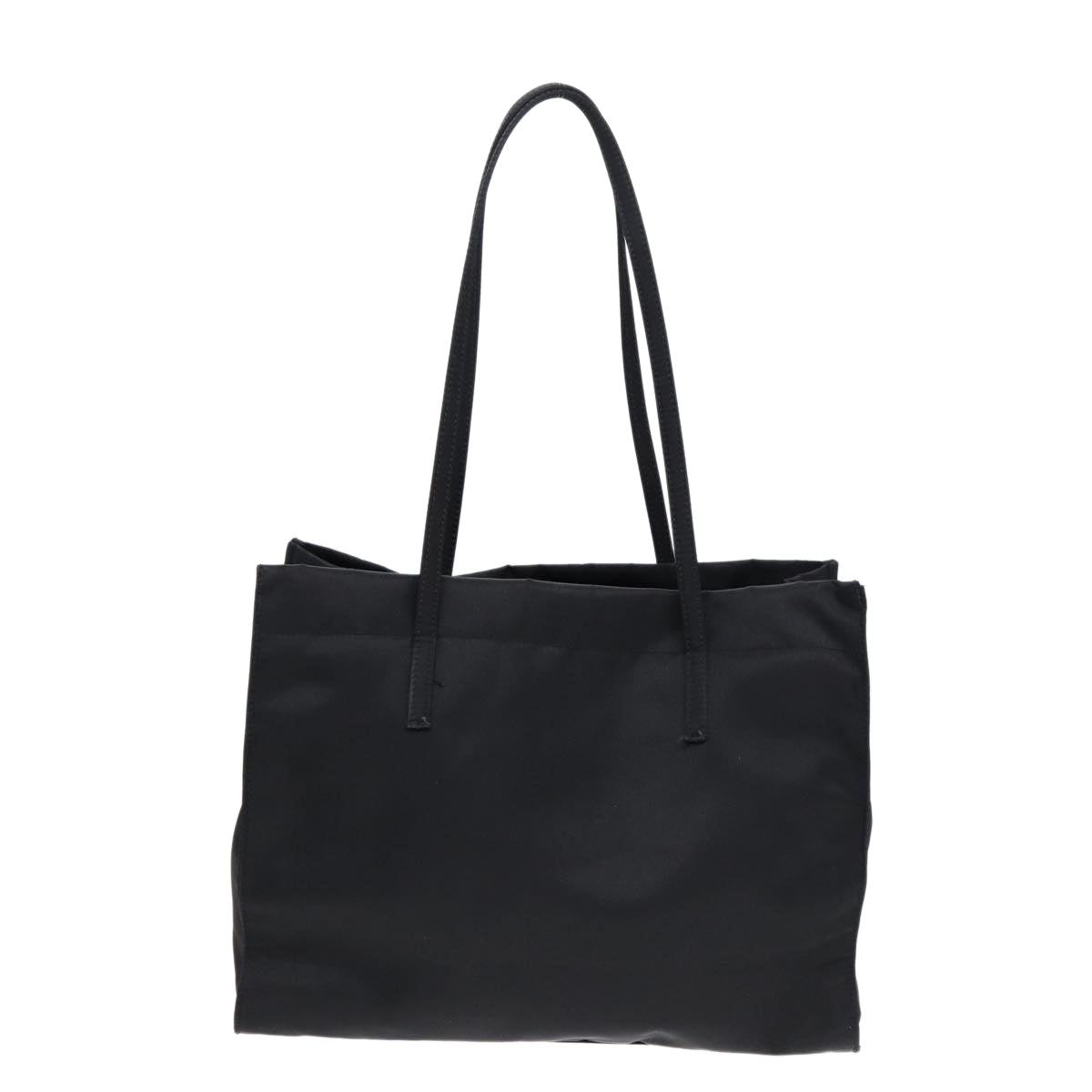 Luxury Fendi Tote Bag Nylon Black Silverth5238