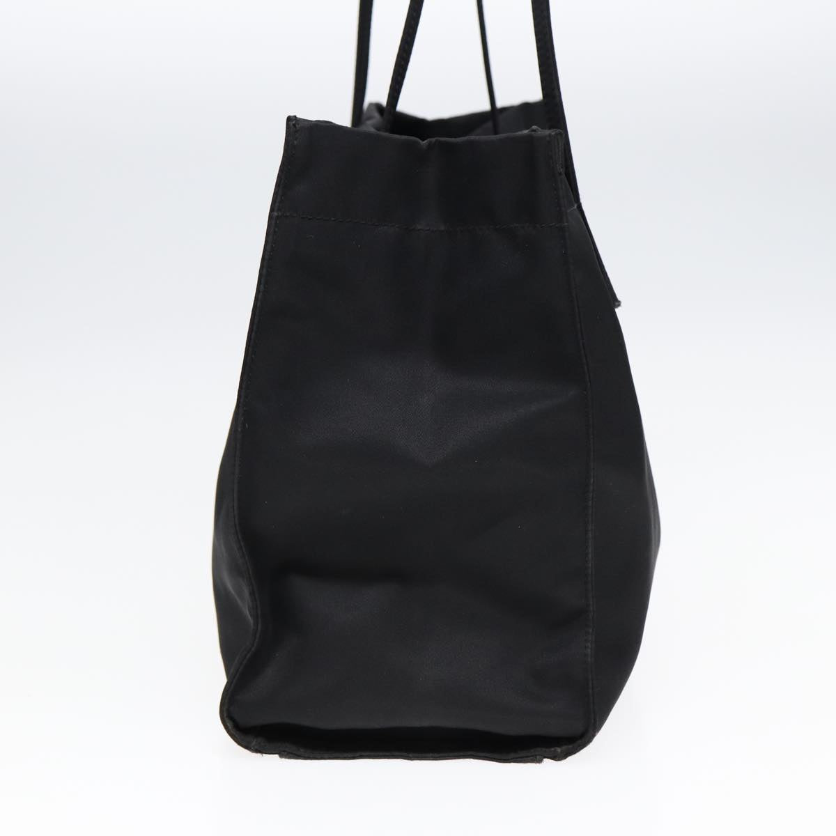 Luxury Fendi Tote Bag Nylon Black Silverth5238