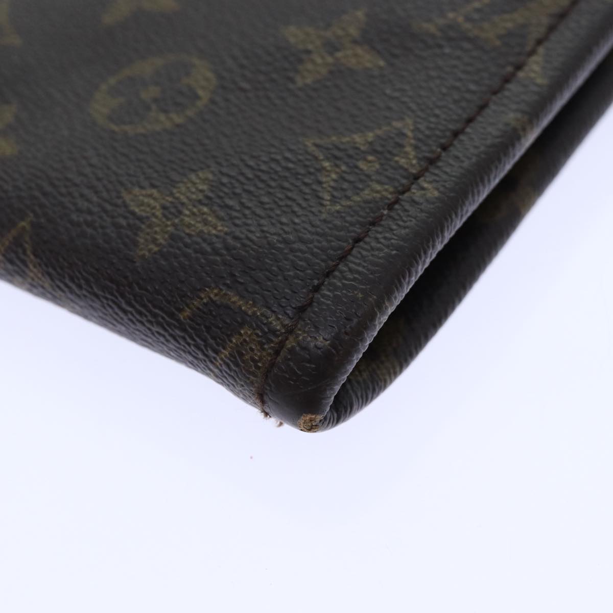 LOUIS VUITTON Monogram Posh Documents Clutch Bag M53456 LV th5250