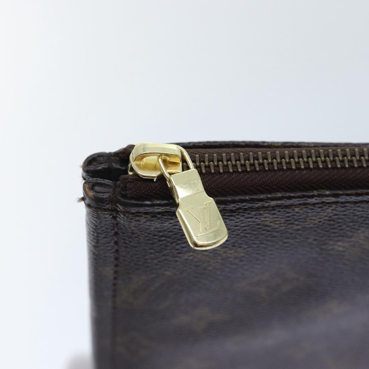 LOUIS VUITTON Monogram Posh Documents Clutch Bag M53456 LV th5250