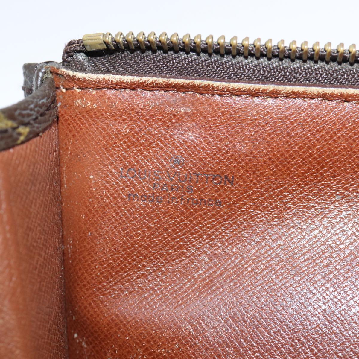 LOUIS VUITTON Monogram Posh Documents Clutch Bag M53456 LV th5250