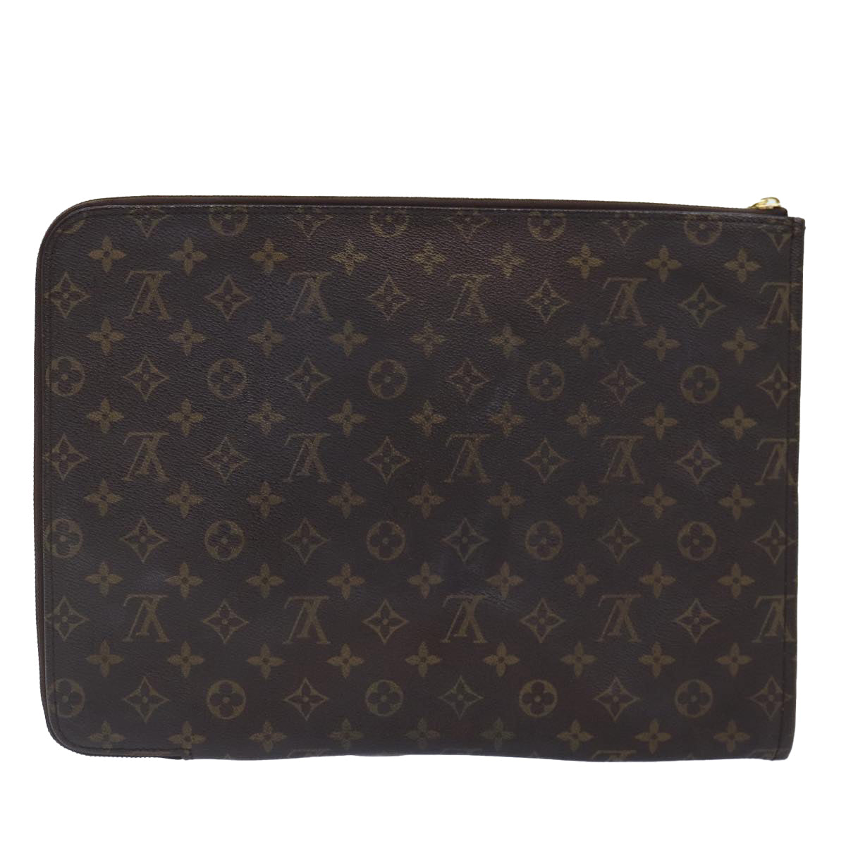 LOUIS VUITTON Monogram Posh Documents Clutch Bag M53456 LV th5250