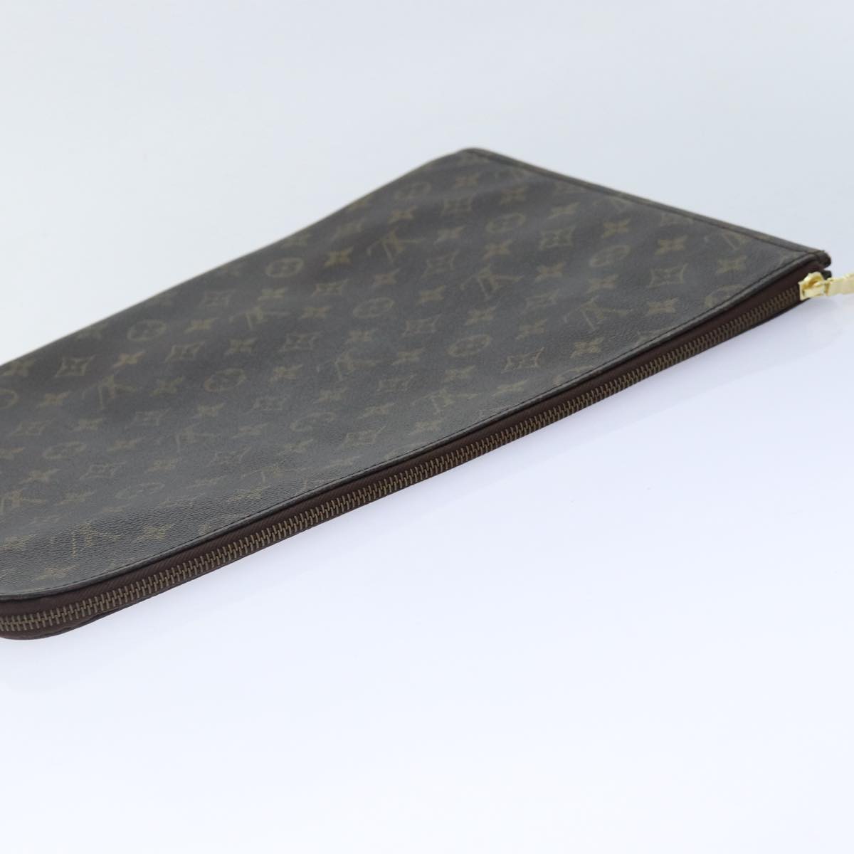 LOUIS VUITTON Monogram Posh Documents Clutch Bag M53456 LV th5250