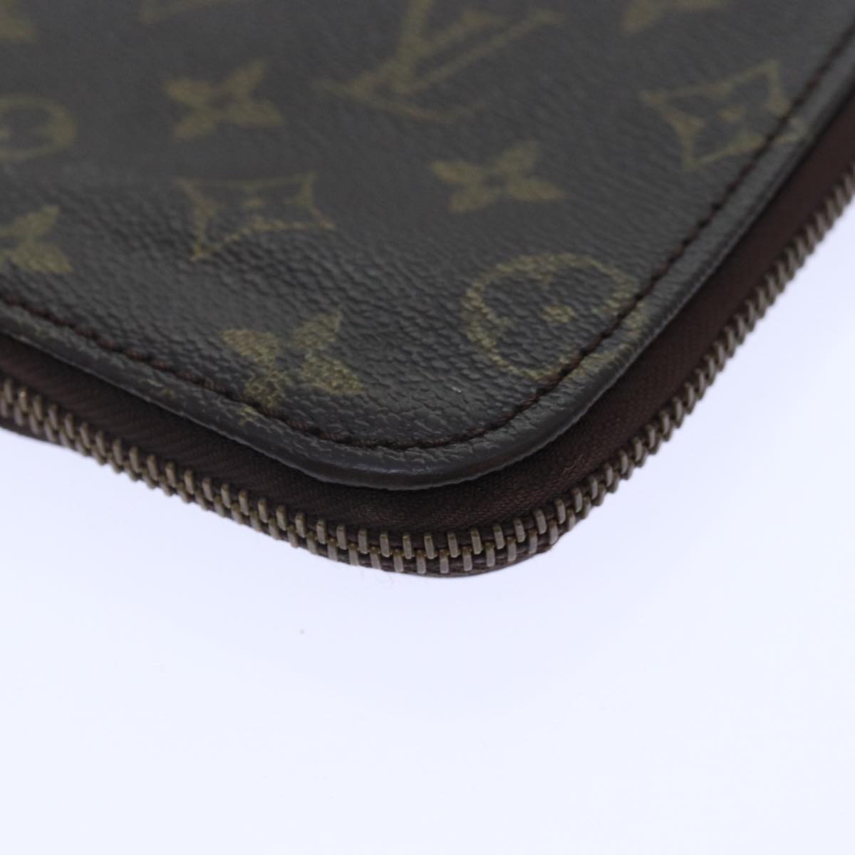 LOUIS VUITTON Monogram Posh Documents Clutch Bag M53456 LV th5250