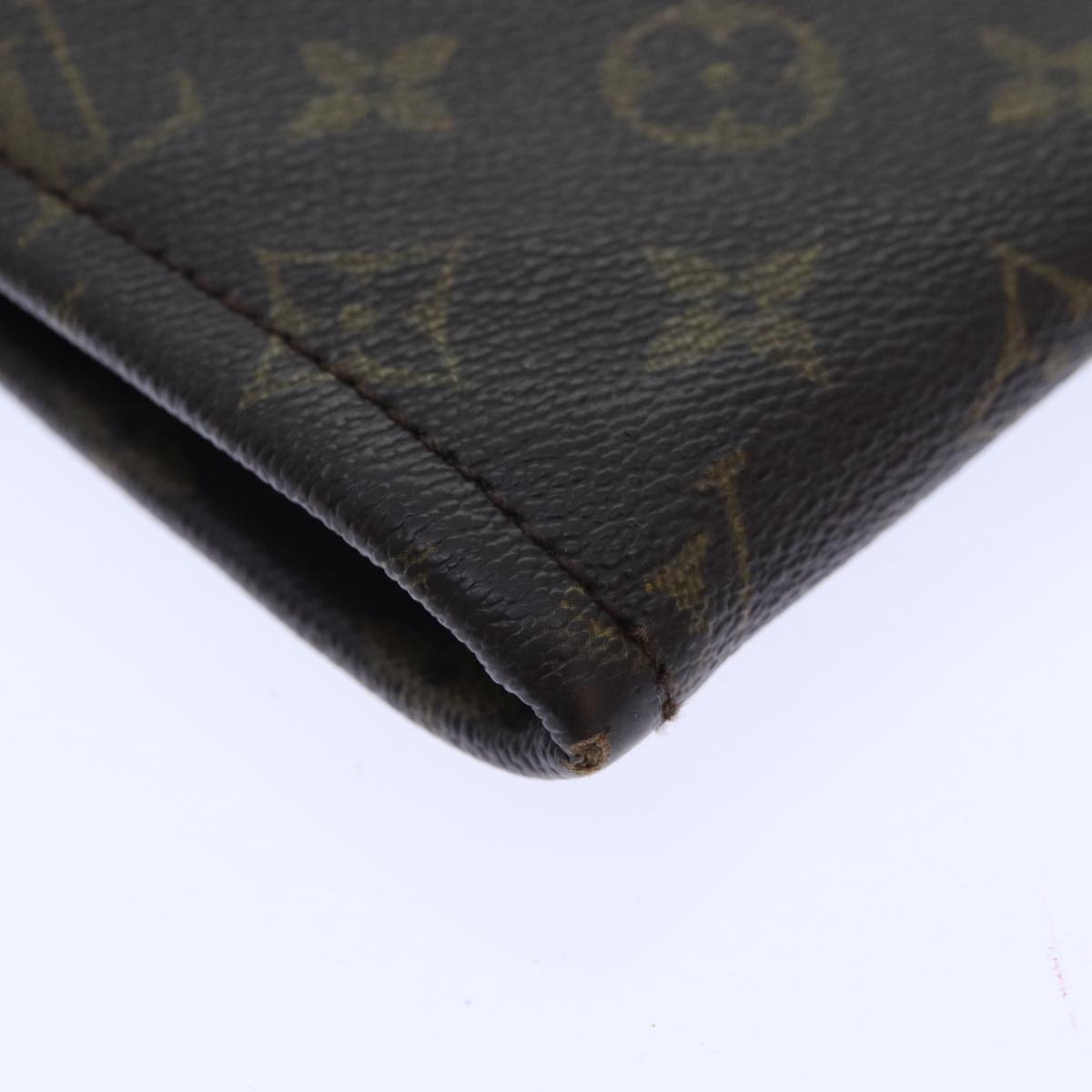 LOUIS VUITTON Monogram Posh Documents Clutch Bag M53456 LV th5250