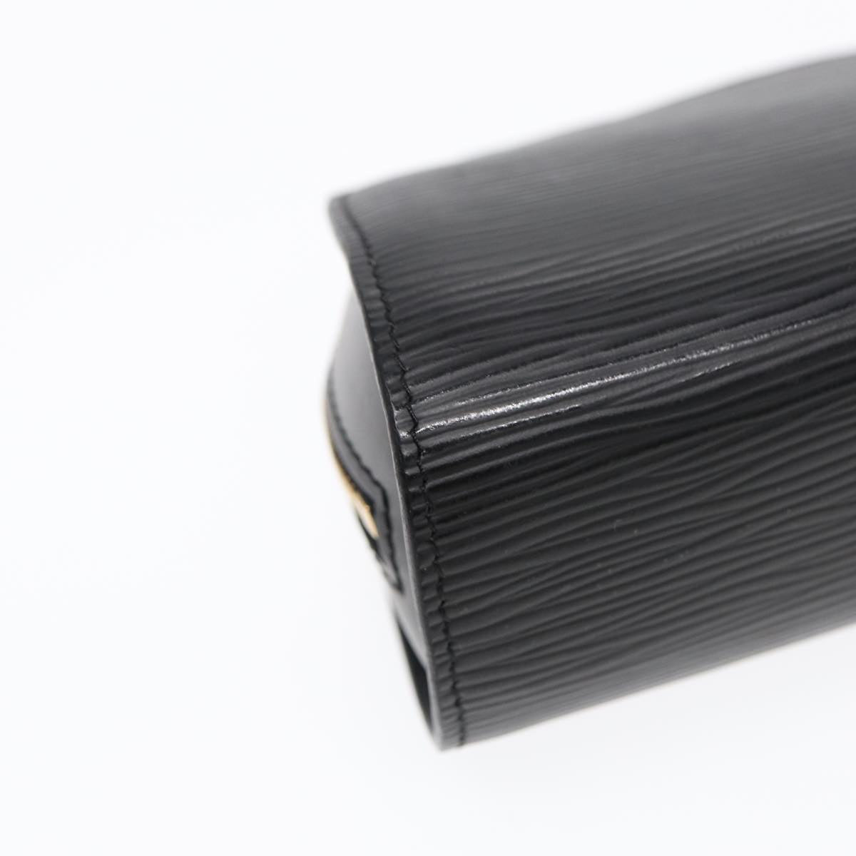 LOUIS VUITTON Epi Dauphine PM Pouch Black M48442 LV th5264