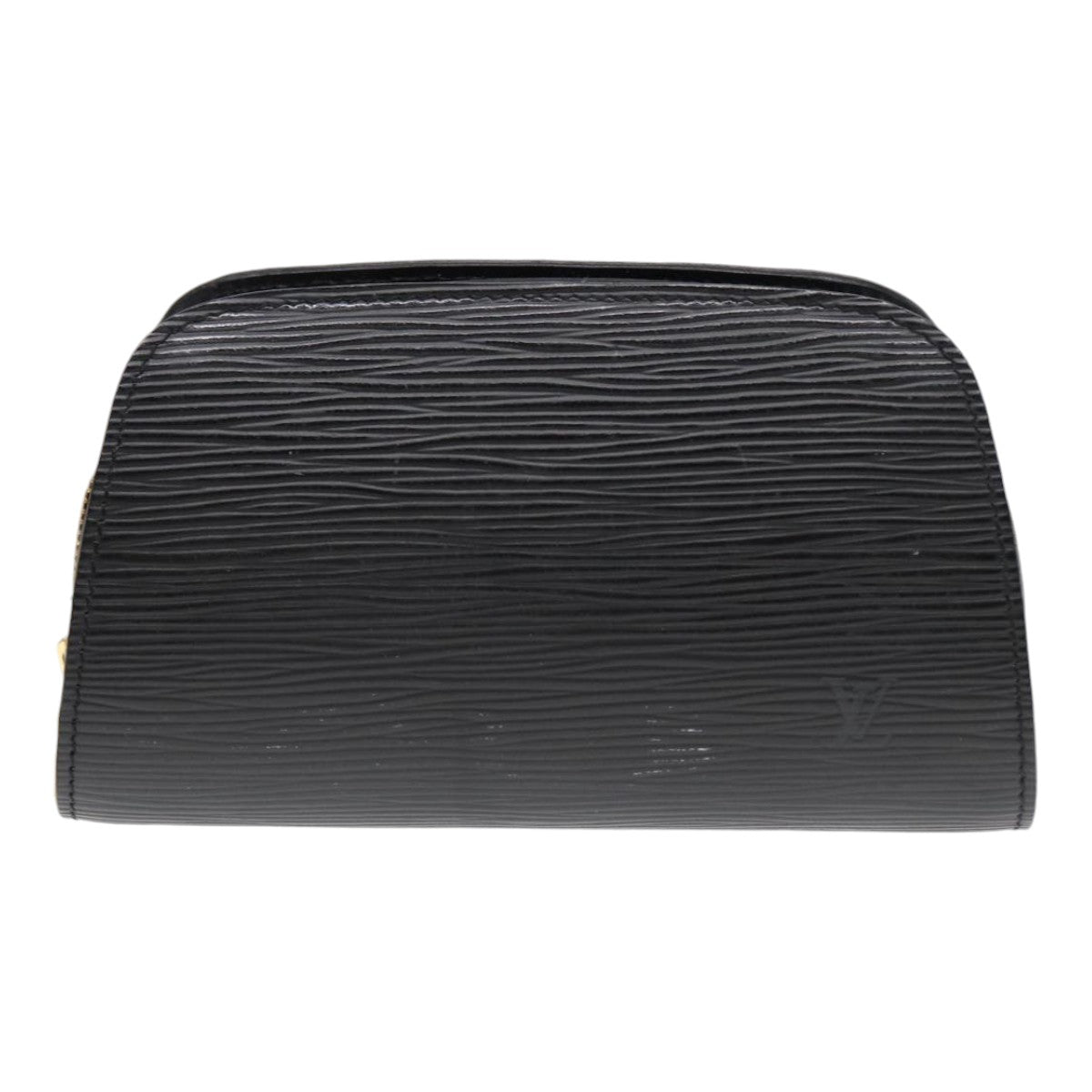 LOUIS VUITTON Epi Dauphine PM Pouch Black M48442 LV th5264