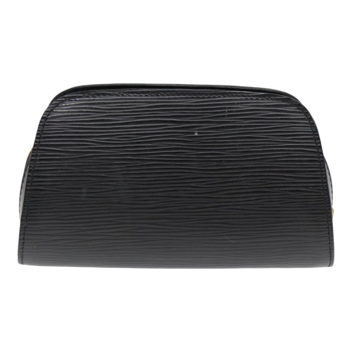 LOUIS VUITTON Epi Dauphine PM Pouch Black M48442 LV th5264