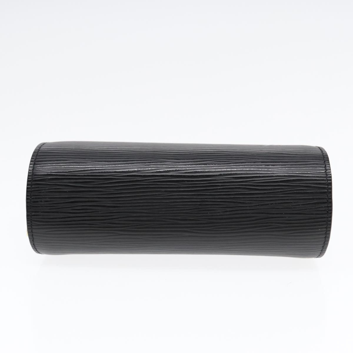 LOUIS VUITTON Epi Dauphine PM Pouch Black M48442 LV th5264