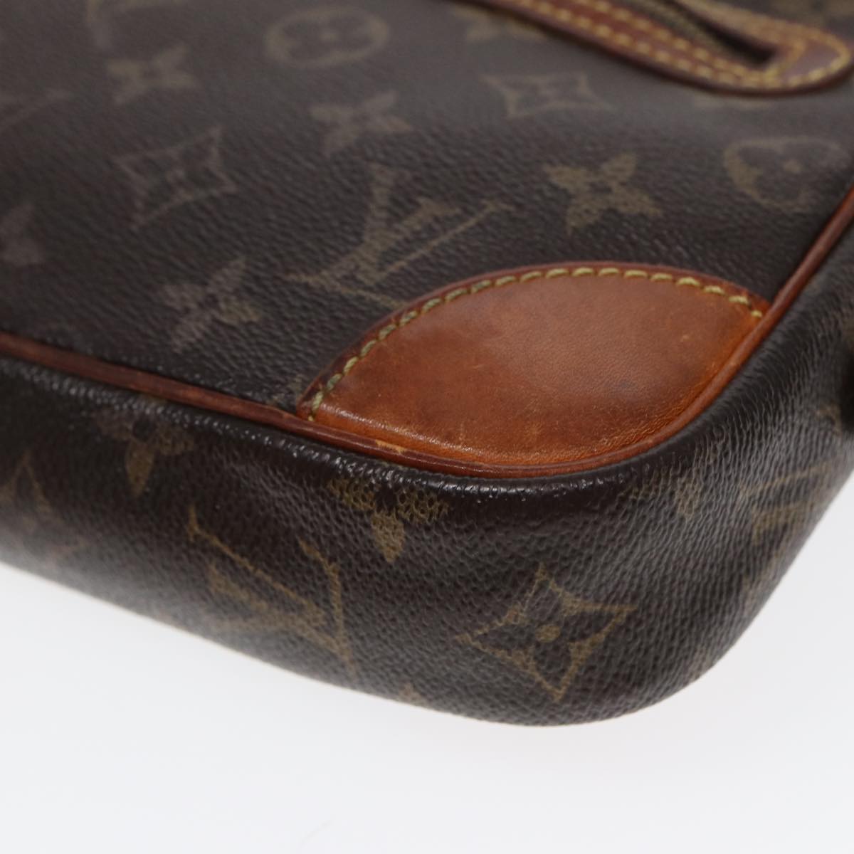 LOUIS VUITTON Monogram Marly Dragonne GM Clutch Bag M51825 LV th5265