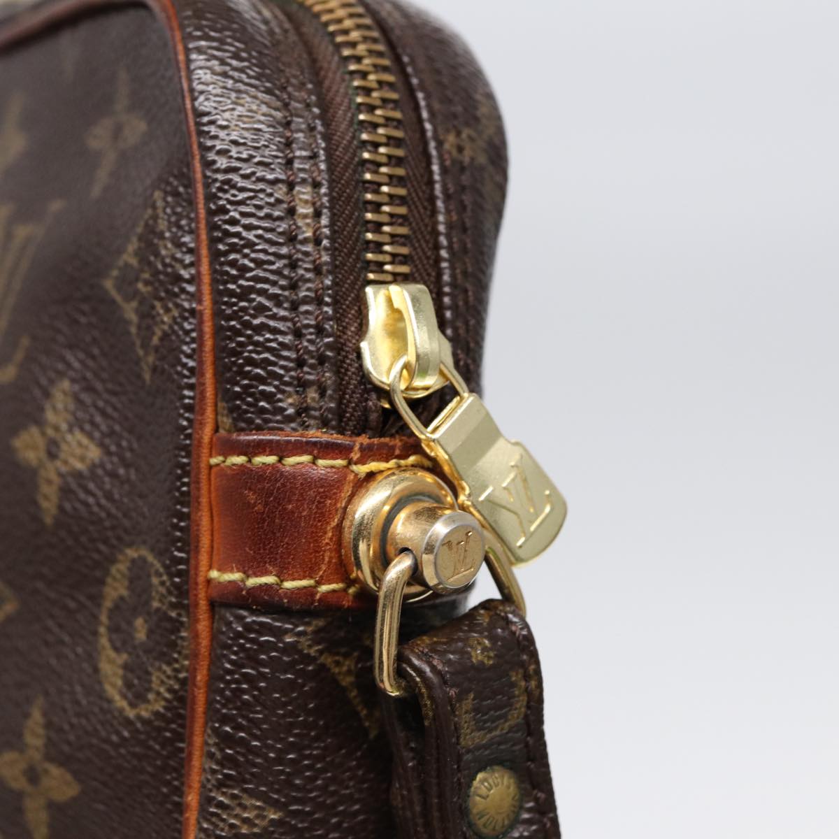 LOUIS VUITTON Monogram Marly Dragonne GM Clutch Bag M51825 LV th5265