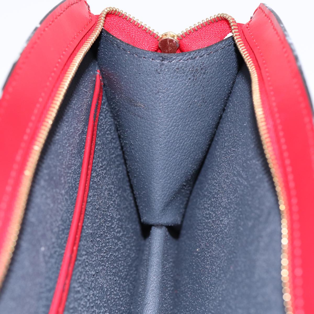 LOUIS VUITTON Epi Trousse Crete Clutch Bag Red M48407 LV th5268