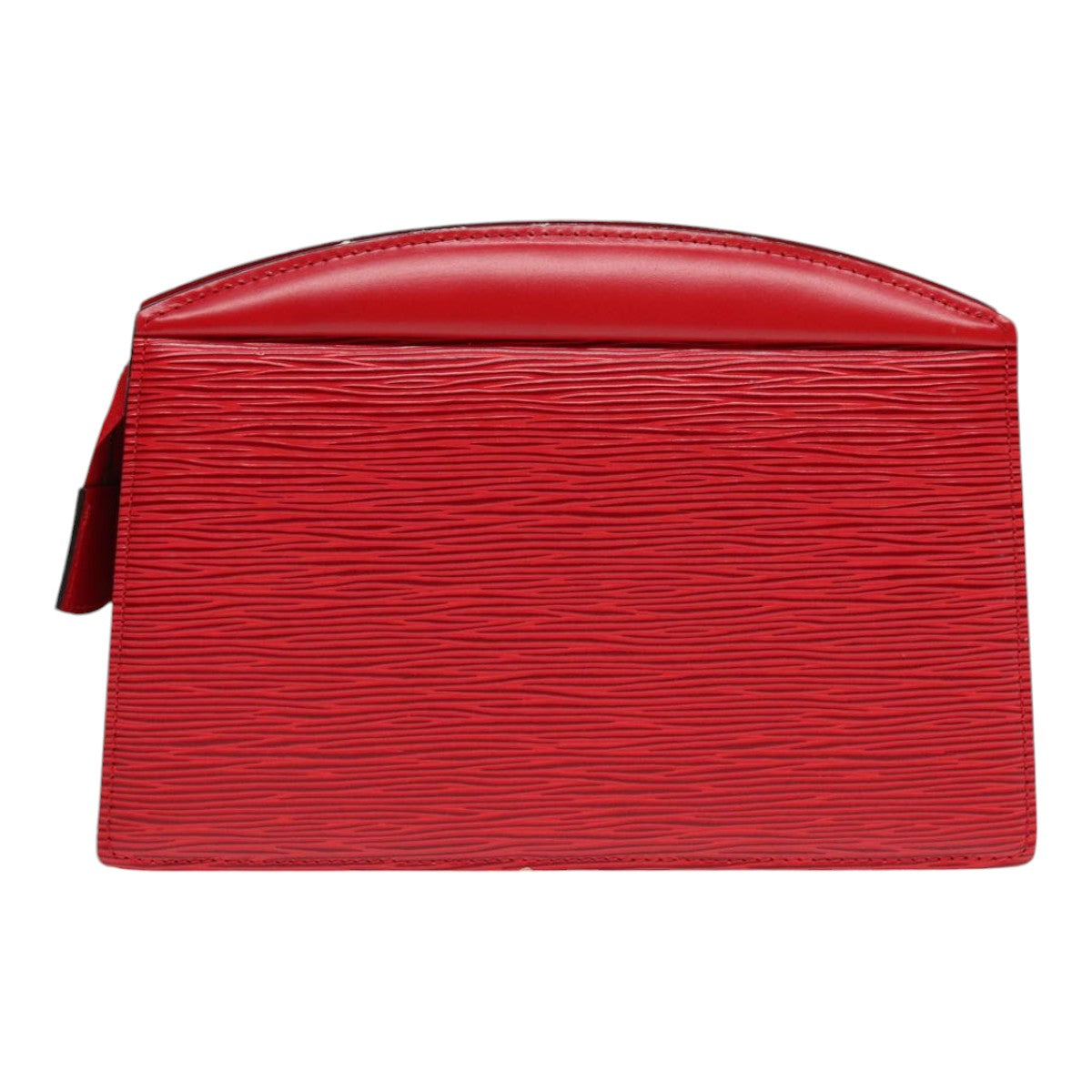 LOUIS VUITTON Epi Trousse Crete Clutch Bag Red M48407 LV th5268