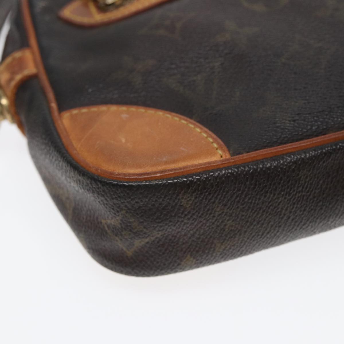 LOUIS VUITTON Monogram Marly Dragonne GM Clutch Bag M51825 LV th5269