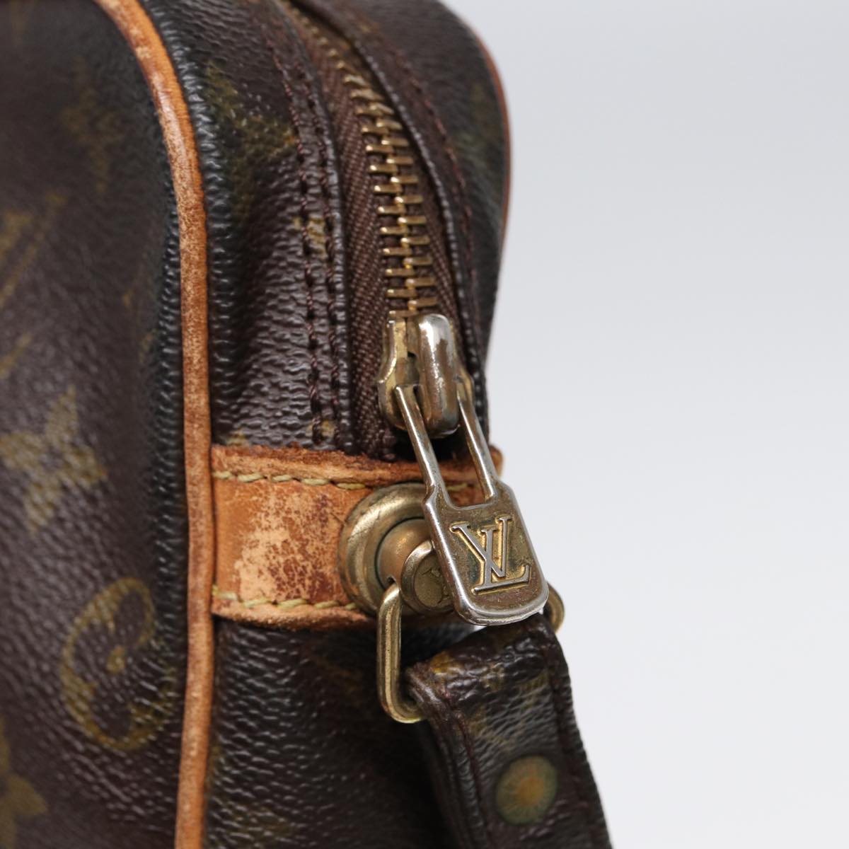 LOUIS VUITTON Monogram Marly Dragonne GM Clutch Bag M51825 LV th5269
