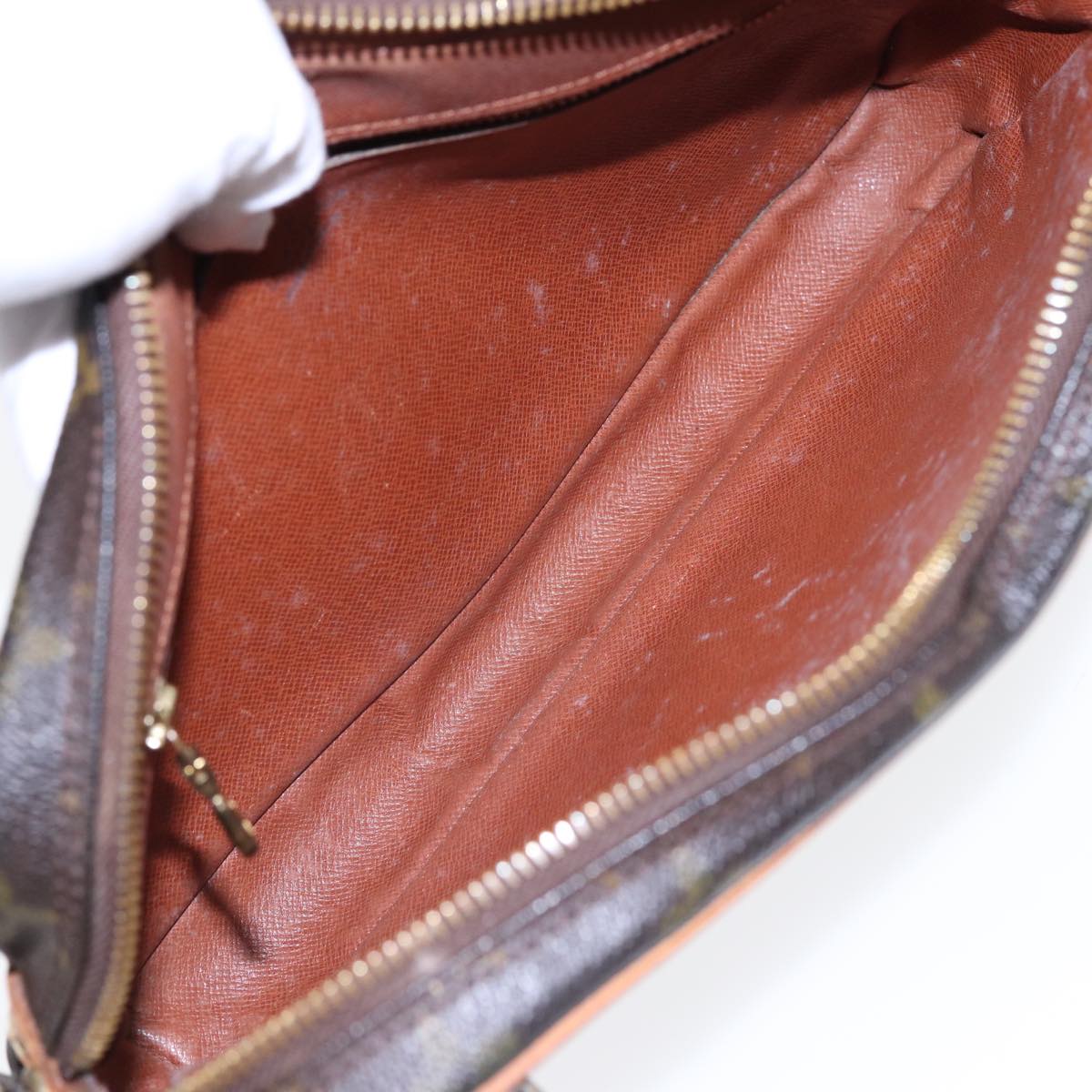 LOUIS VUITTON Monogram Marly Dragonne GM Clutch Bag M51825 LV th5269