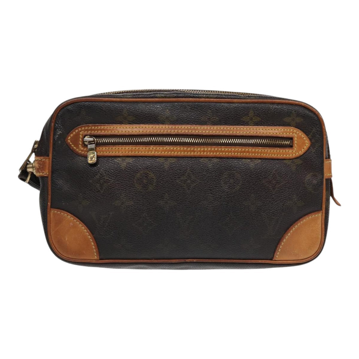 LOUIS VUITTON Monogram Marly Dragonne GM Clutch Bag M51825 LV th5269