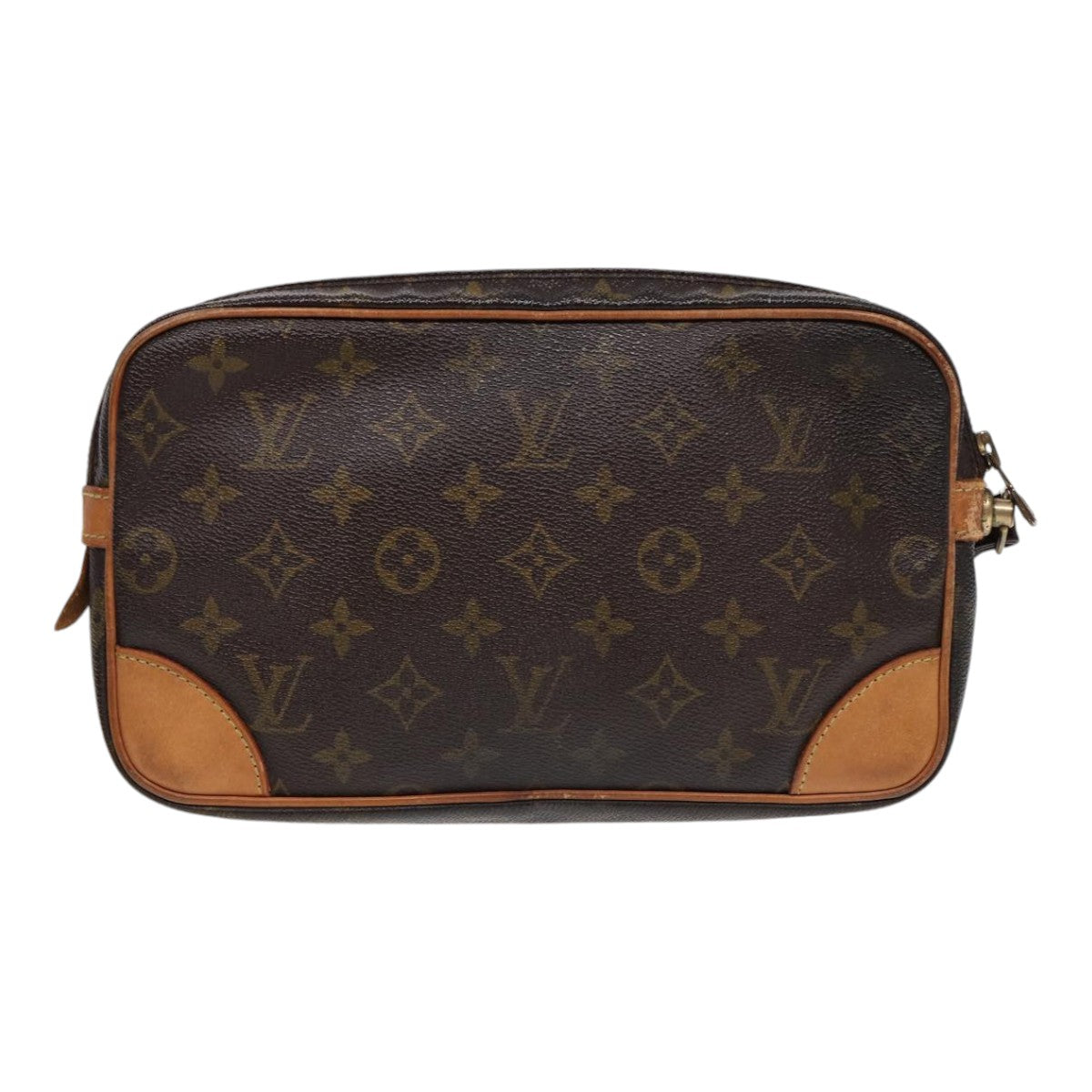 LOUIS VUITTON Monogram Marly Dragonne GM Clutch Bag M51825 LV th5269