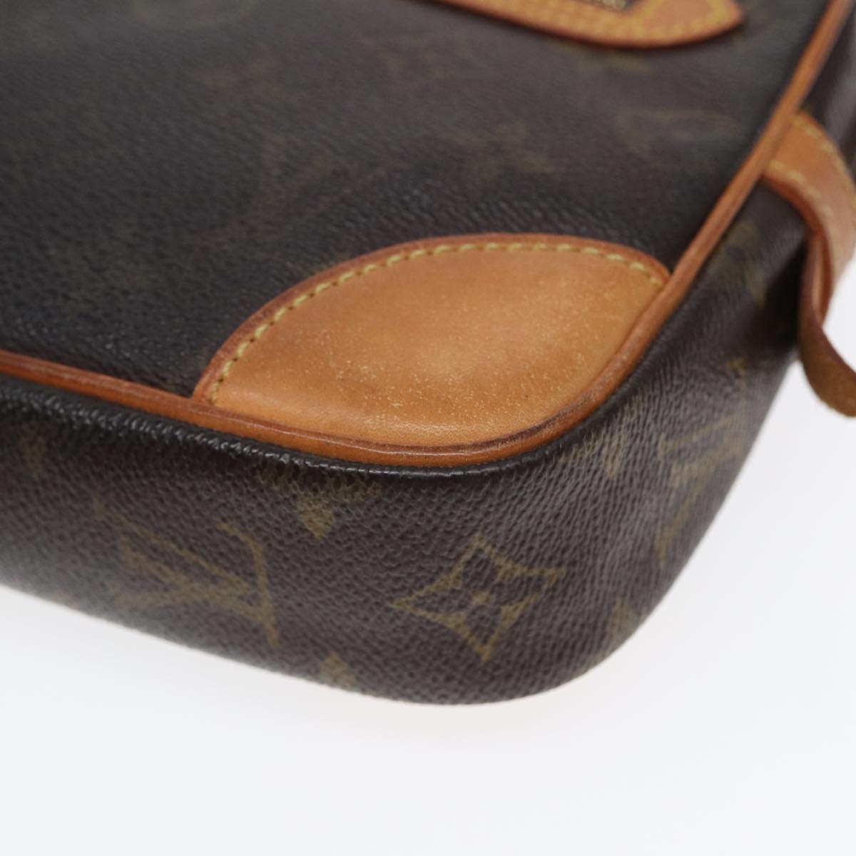 LOUIS VUITTON Monogram Marly Dragonne GM Clutch Bag M51825 LV th5269