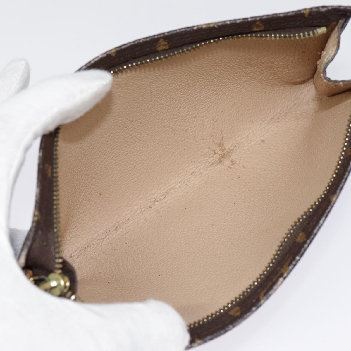 LOUIS VUITTON Monogram Bucket GM Pouch Accessory Pouch LV th5270