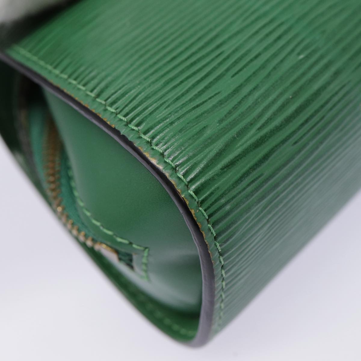 LOUIS VUITTON Epi Dauphine PM Cosmetic Pouch Green M48444 LV th5272