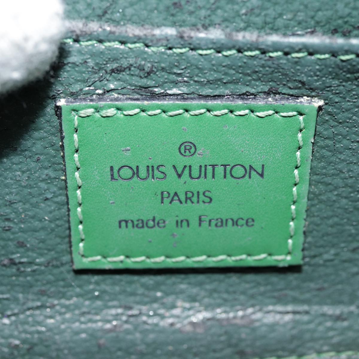 LOUIS VUITTON Epi Dauphine PM Cosmetic Pouch Green M48444 LV th5272