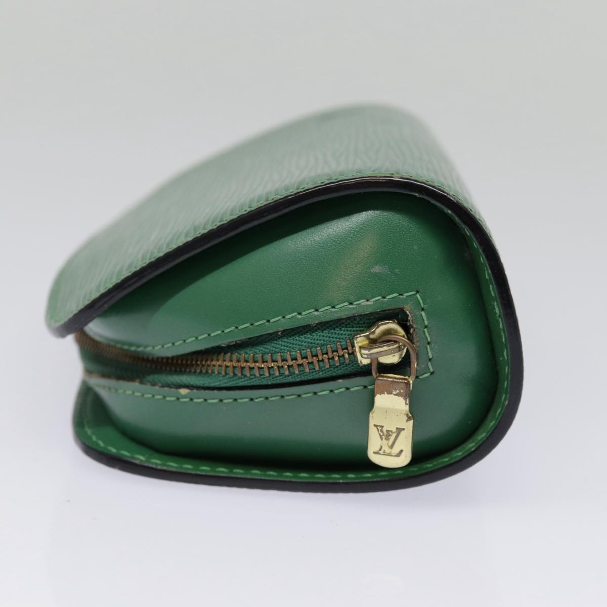 LOUIS VUITTON Epi Dauphine PM Cosmetic Pouch Green M48444 LV th5272