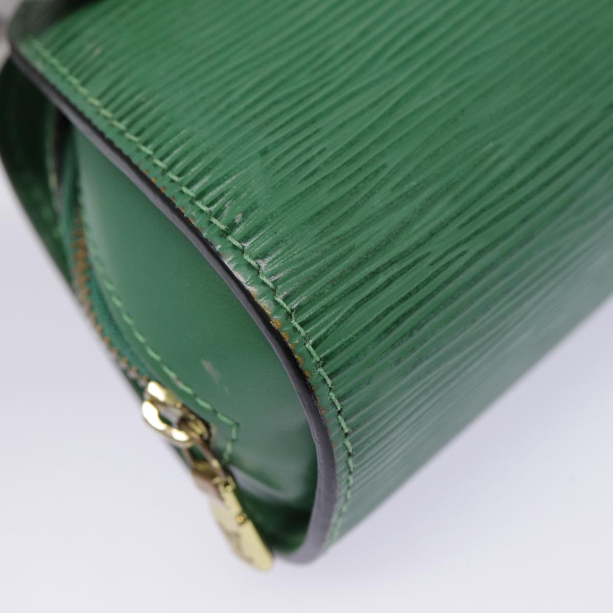 LOUIS VUITTON Epi Dauphine PM Cosmetic Pouch Green M48444 LV th5272