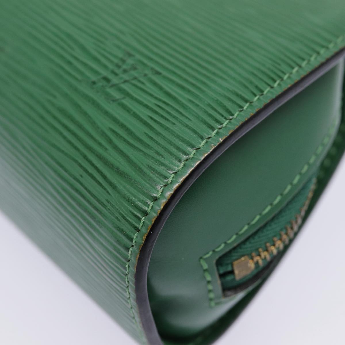 LOUIS VUITTON Epi Dauphine PM Cosmetic Pouch Green M48444 LV th5272