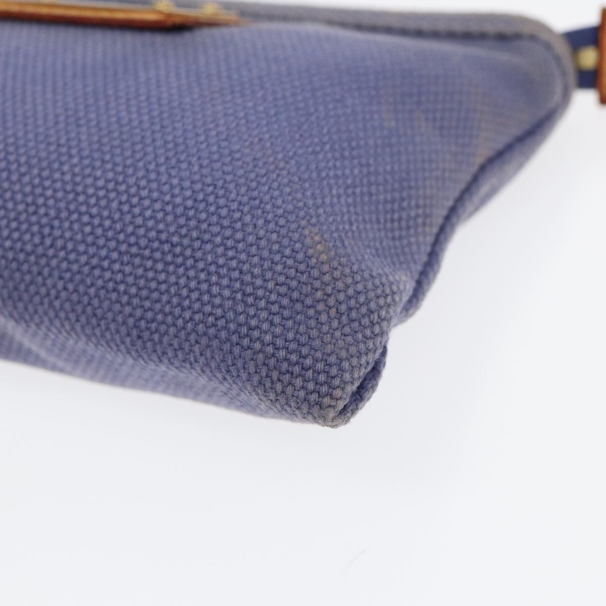 LOUIS VUITTON Antigua Pochette Platt PM Pouch Blue M40070 LV th5273
