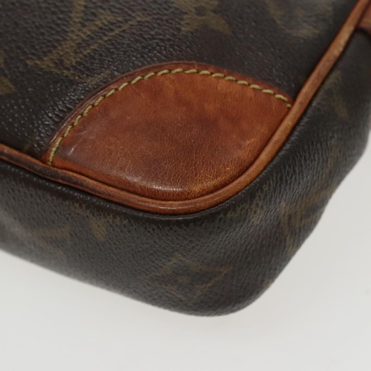 LOUIS VUITTON Monogram Marly Dragonne GM Clutch Bag M51825 LV th5359