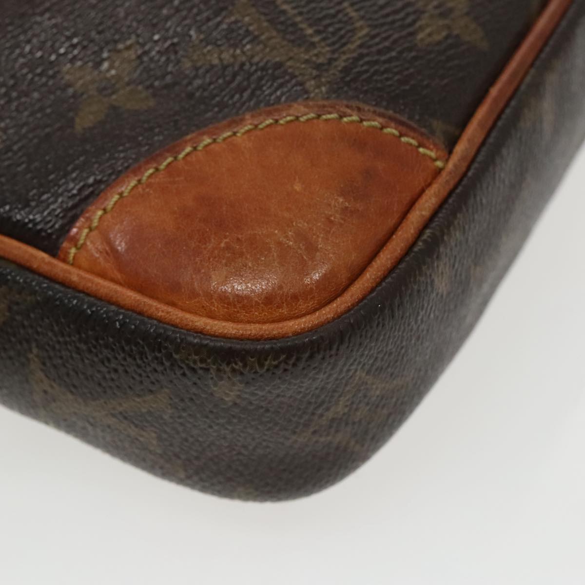 LOUIS VUITTON Monogram Marly Dragonne GM Clutch Bag M51825 LV th5359
