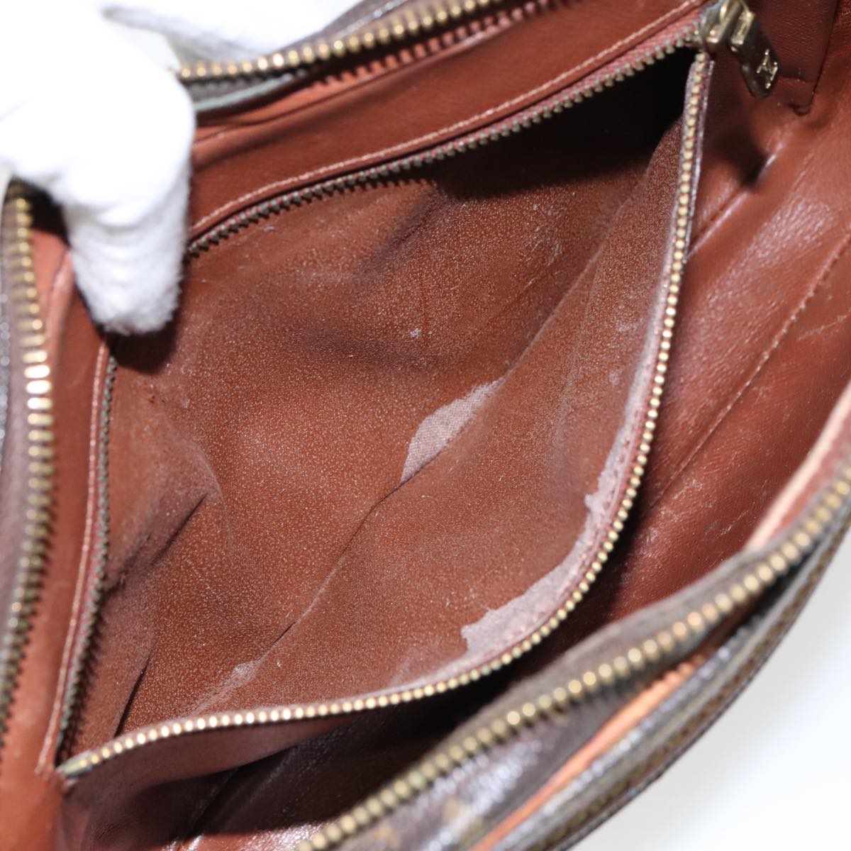 LOUIS VUITTON Monogram Marly Dragonne GM Clutch Bag M51825 LV th5359