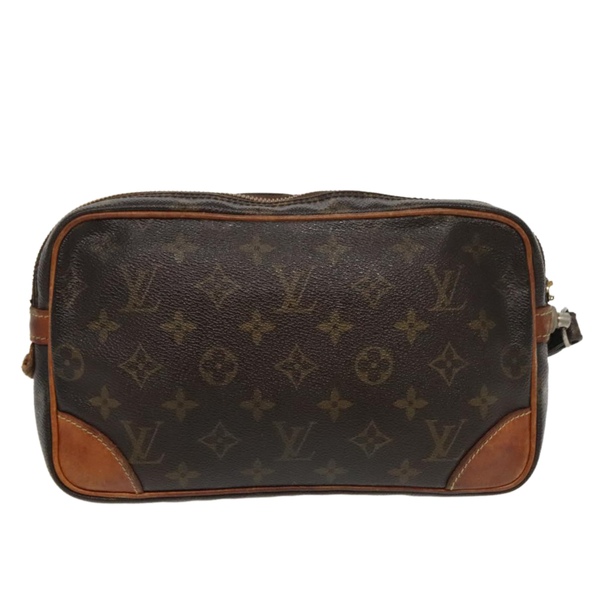 LOUIS VUITTON Monogram Marly Dragonne GM Clutch Bag M51825 LV th5359