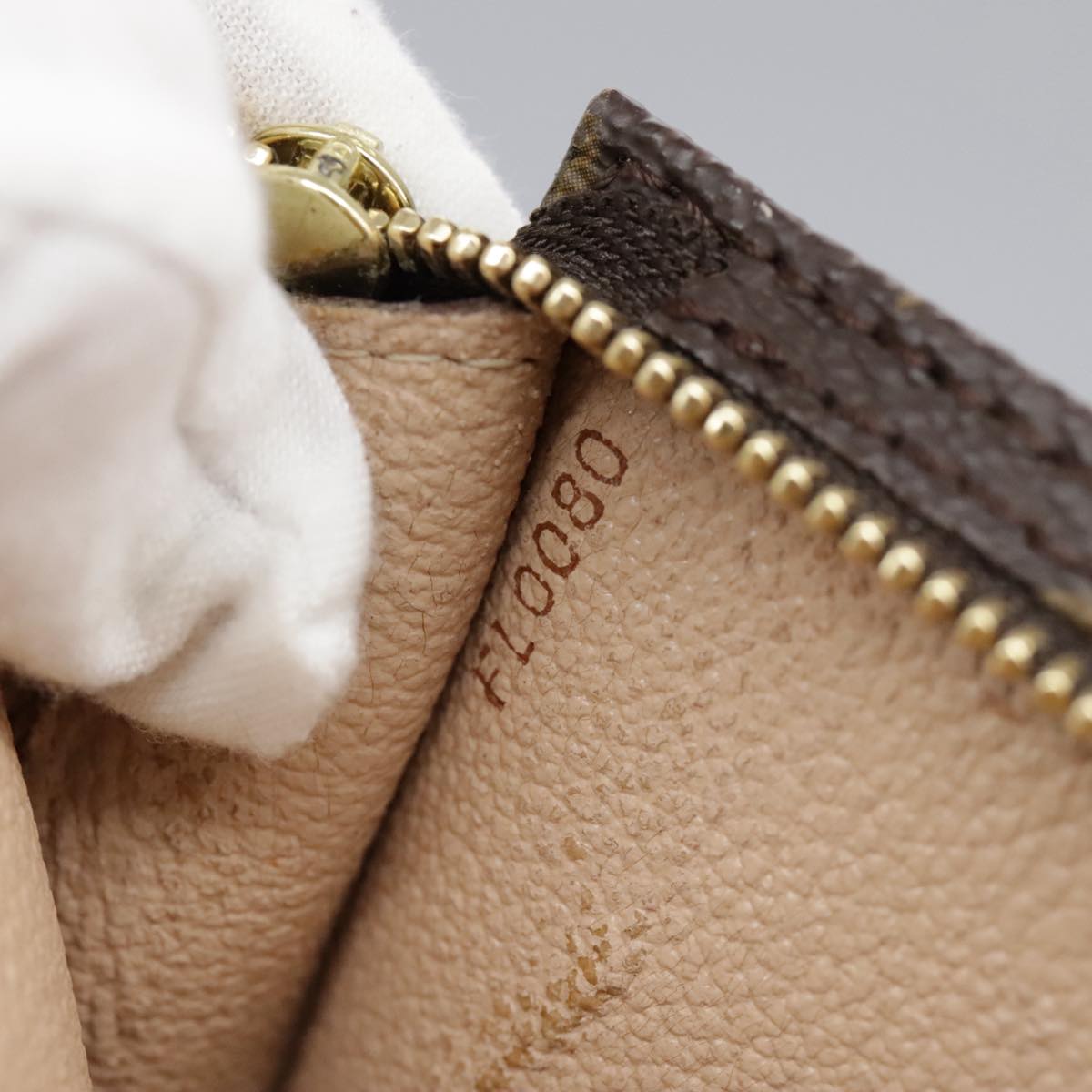 LOUIS VUITTON Monogram Bucket GM Pouch Accessory Pouch LV th5364