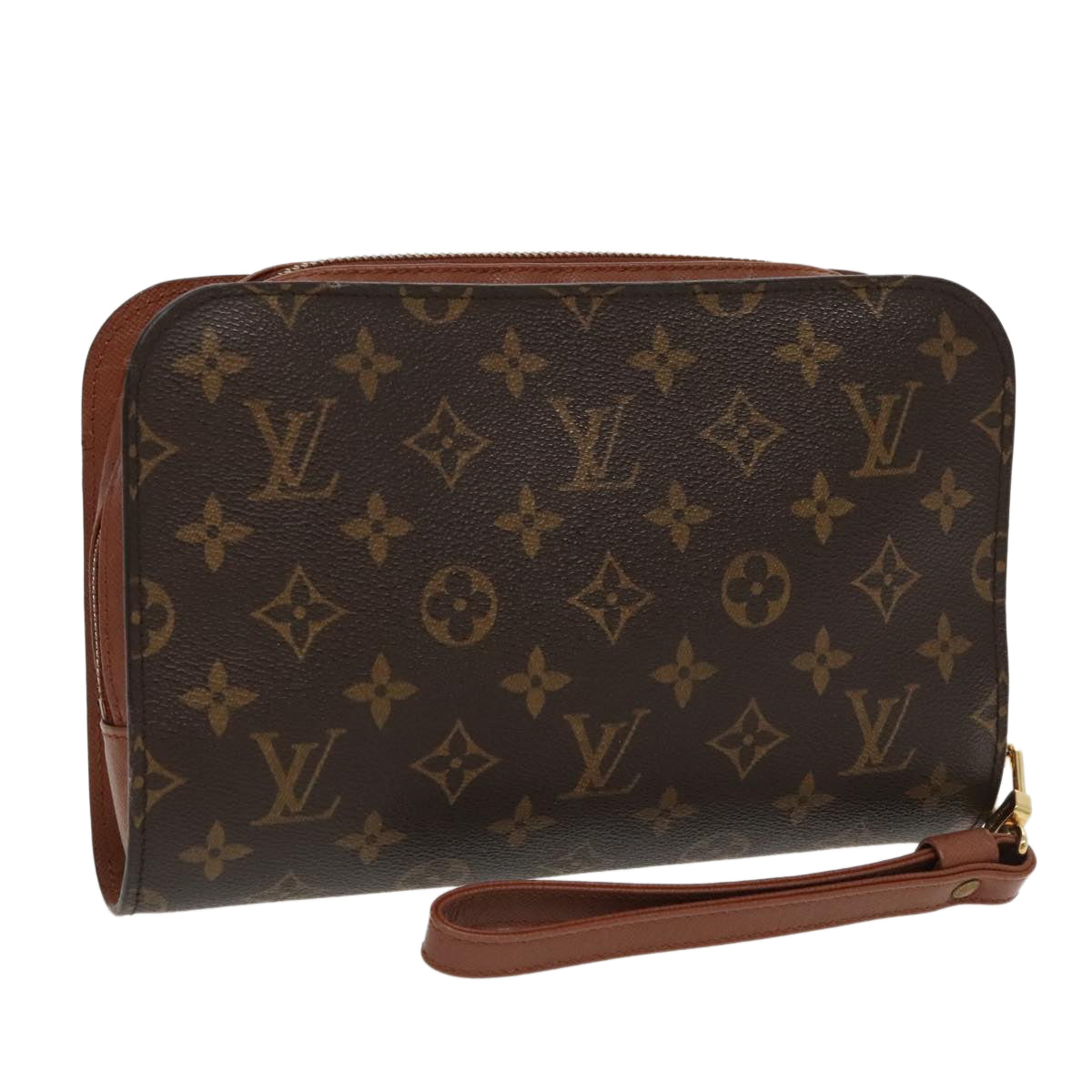 LOUIS VUITTON Monogram Orsay Clutch Bag M51790 LV th5375
