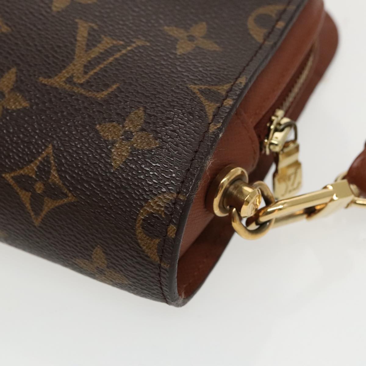 LOUIS VUITTON Monogram Orsay Clutch Bag M51790 LV th5375