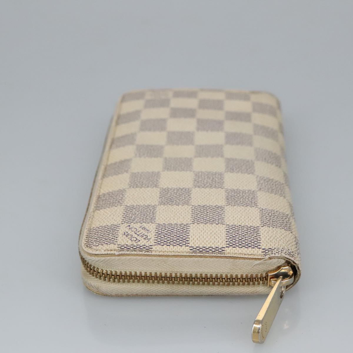 LOUIS VUITTON Damier Azur Zippy Wallet Long Wallet N60019 LV th5424
