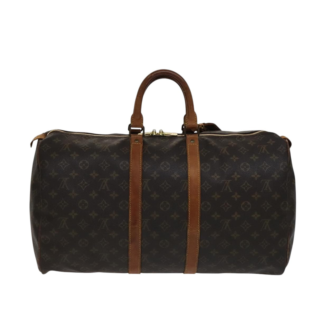 LOUIS VUITTON Monogram Keepall 50 Boston Bag M41426 LV th5569