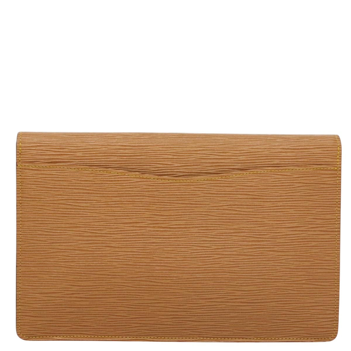 LOUIS VUITTON Epi Montaigne 27 Clutch Bag Winnipeg Beige M52656 LV th5572